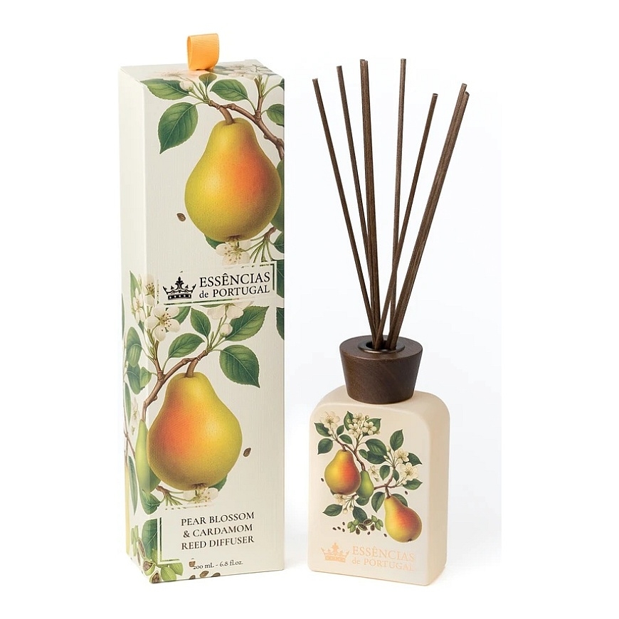 Essencias De Portuga Kodu lõhn Botanic Pear&Cardamon, pulkadega, 200 ml, kuni 60 päeva, tk