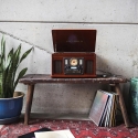 Victrola Navigator 8 in 1 Turntable with CD, Radio, and Cassette Function (VTA-600B-MAH-INT) Victrola Navigator 8 in 1 Turntable with CD, Radio, and Cassette Function (VTA-600B-MAH-INT)
