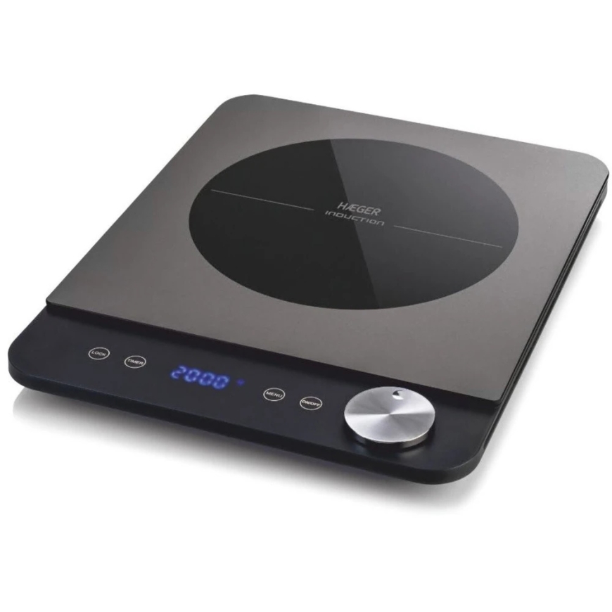 Haeger Super Slim Induction Cooktop with 1 Heating Element 2000W HP-IND.017A – 2