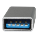 LogiLink AU0042 kaabli soomuutja USB 3.1 type-C USB 3.0 Hõbe LogiLink AU0042 kaabli soomuutja USB 3.1 type-C USB 3.0 Hõbe