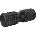 Massage Roller with Bumps, 15x42cm, Black, EPP Material, REBEL ACTIVE Massage Roller with Bumps, 15x42cm, Black, EPP Material, REBEL ACTIVE