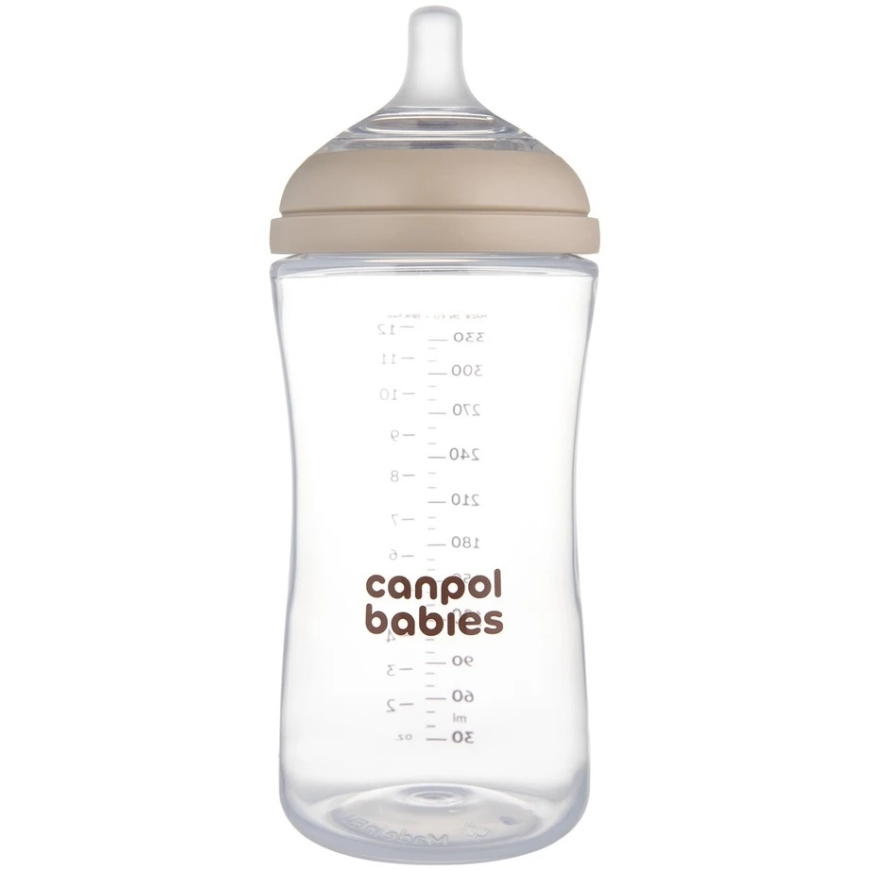 Canpolbabies CANPOL BABIES feeding bottle with nipple NATURAL SHAPE, 330 ml, 35/402 – 2