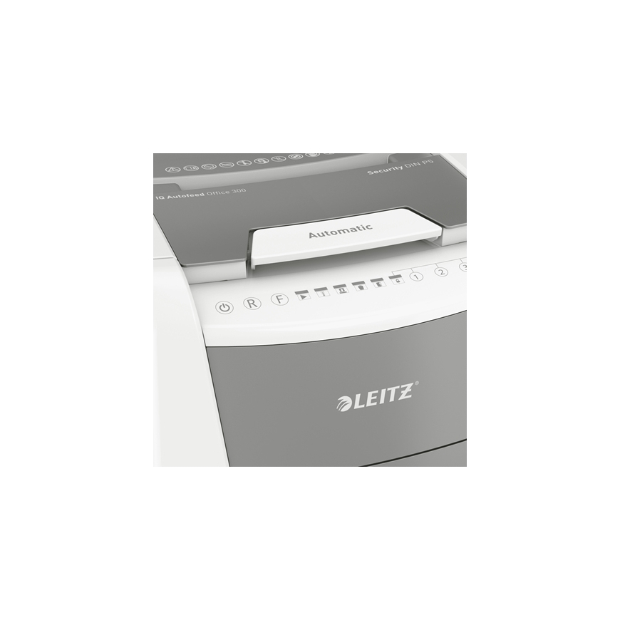 Leitz IQ Autofeed Office 300 Automatic Paper Shredder P5 – 4