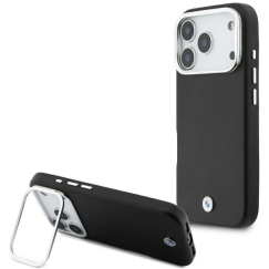 Dėklas BMW M Sign Metal Logo MagSafe Case for iPhone 17 Pro - Juodas