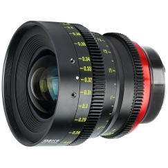 Kino objektiiv - Meike 16 mm T2.5 EF ühendus täiskaadrile
