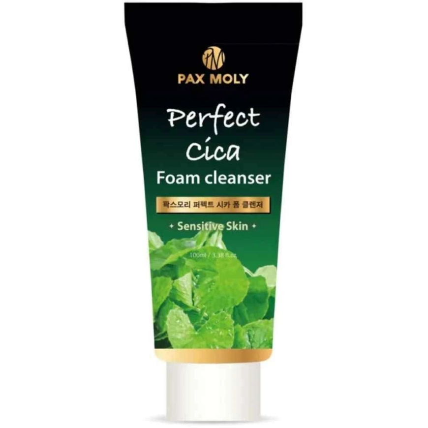 PaxMoly Perfect Cica nomierinoša un attīroša putojoša līdzekļa, 100 ml