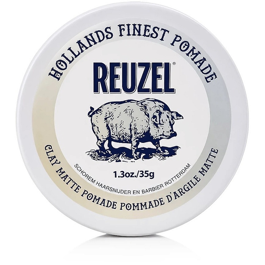 Reuzel Hollands Finest Pomade matēts māla
