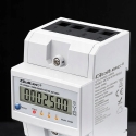 Qoltec 50980 three-phase electronic meter with reset | Energy consumption meter for DIN rail | 400 V | 100 A | LCD | LED | 4P Qoltec 50980 three-phase electronic meter with reset | Energy consumption meter for DIN rail | 400 V | 100 A | LCD | LED | 4P