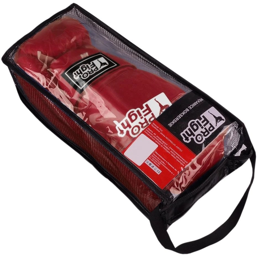 Boksitehnika Profight PVC punased (12) – 2