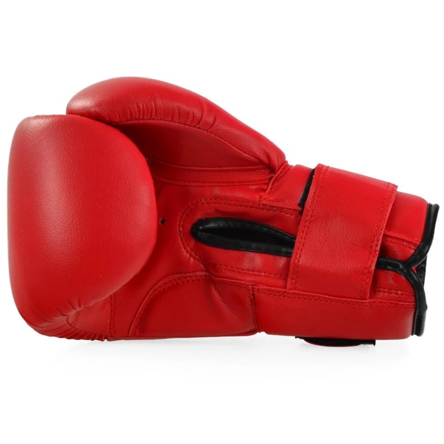 Boksa cimdi Profight PVC sarkans (12) – 4