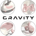 Milly Mally Ride-on "Gravity" Cream-Pink Color Stroller