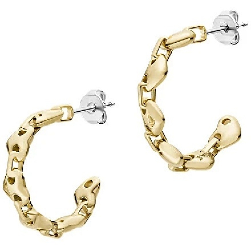 Armani Gold Plated Heart Earrings EGS3333710