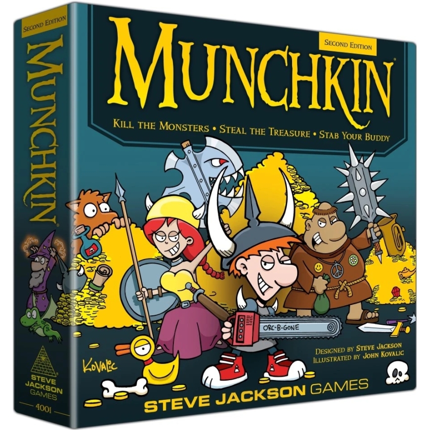 Steve Jackson Games Munchkin 2 leidimas