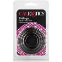 Calexotics TRI-RINGS Ring Musta