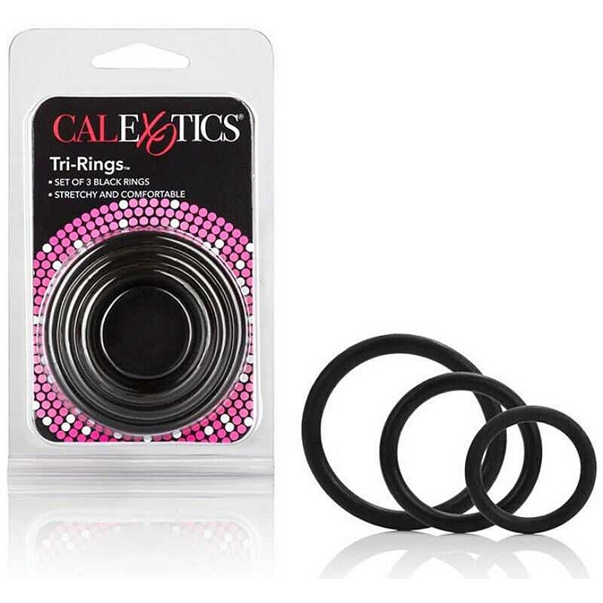 Calexotics TRI-RINGS Black Ring – 3