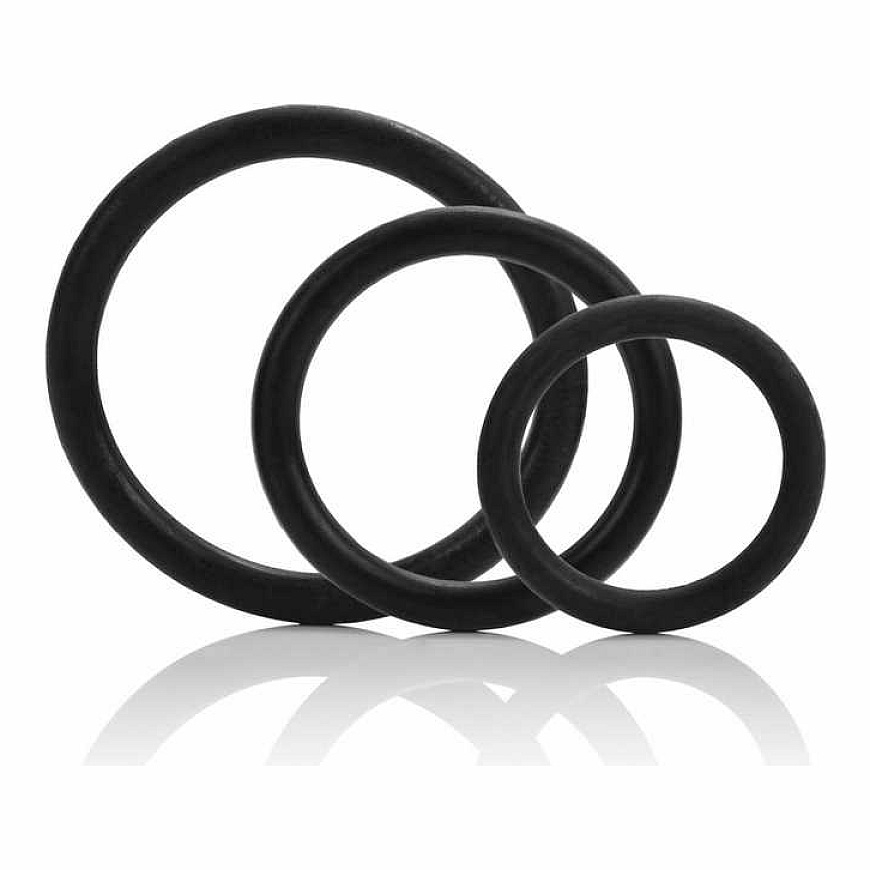Calexotics TRI-RINGS Black Ring – 4