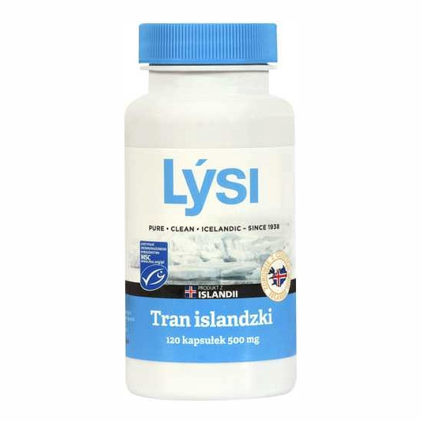 Lysi Islandijas menkiņu aknu eļļa 500