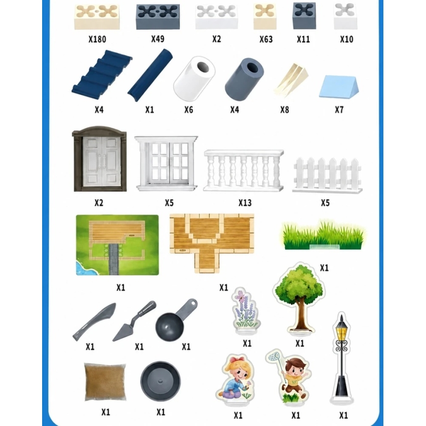 WOOPIE Constructor from Blocks Dream Residence 311 pcs. blocks – 4