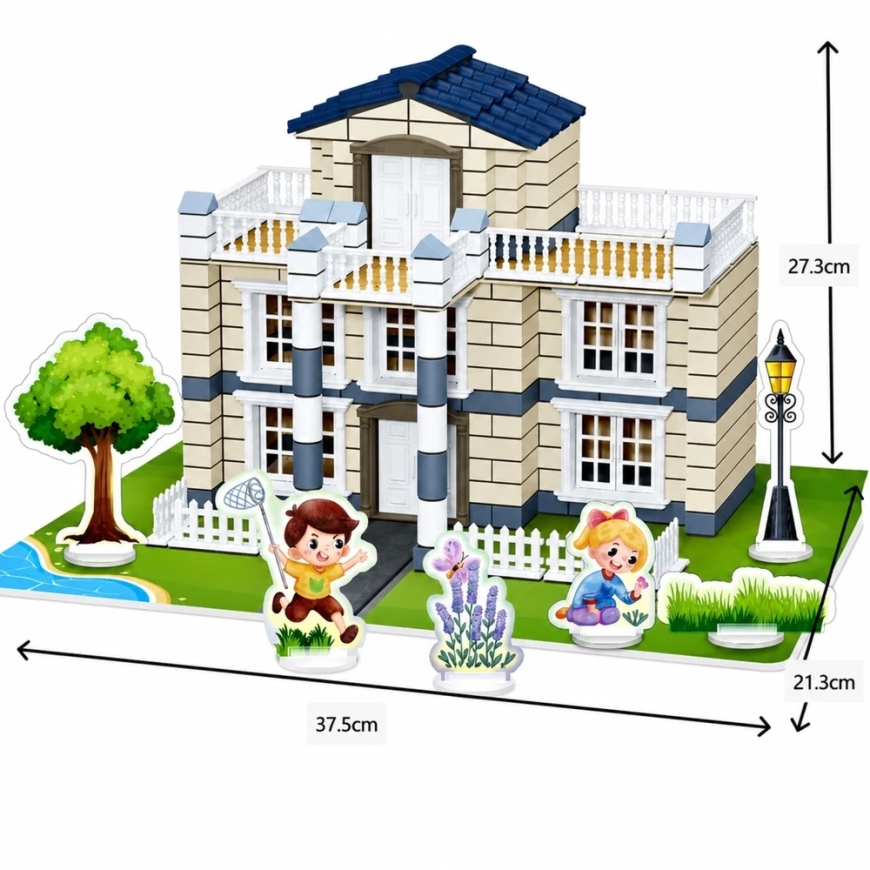 WOOPIE Constructor from Blocks Dream Residence 311 pcs. blocks – 5