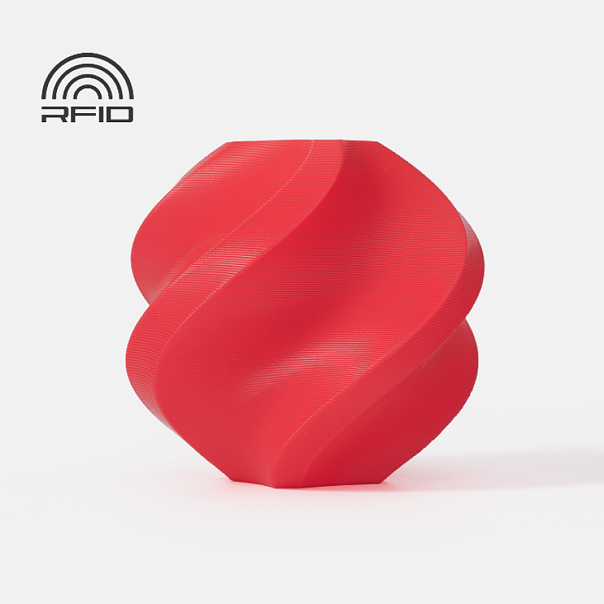 Bambu Lab ASA Filament 1.75mm 1kg - with reusable spool - Red – 2