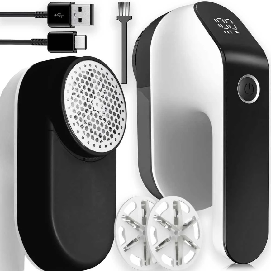 5 W Fabric Shaver with Powerful LED Screen for Clothes, Upholstery, Sweaters, USB-C - or1101