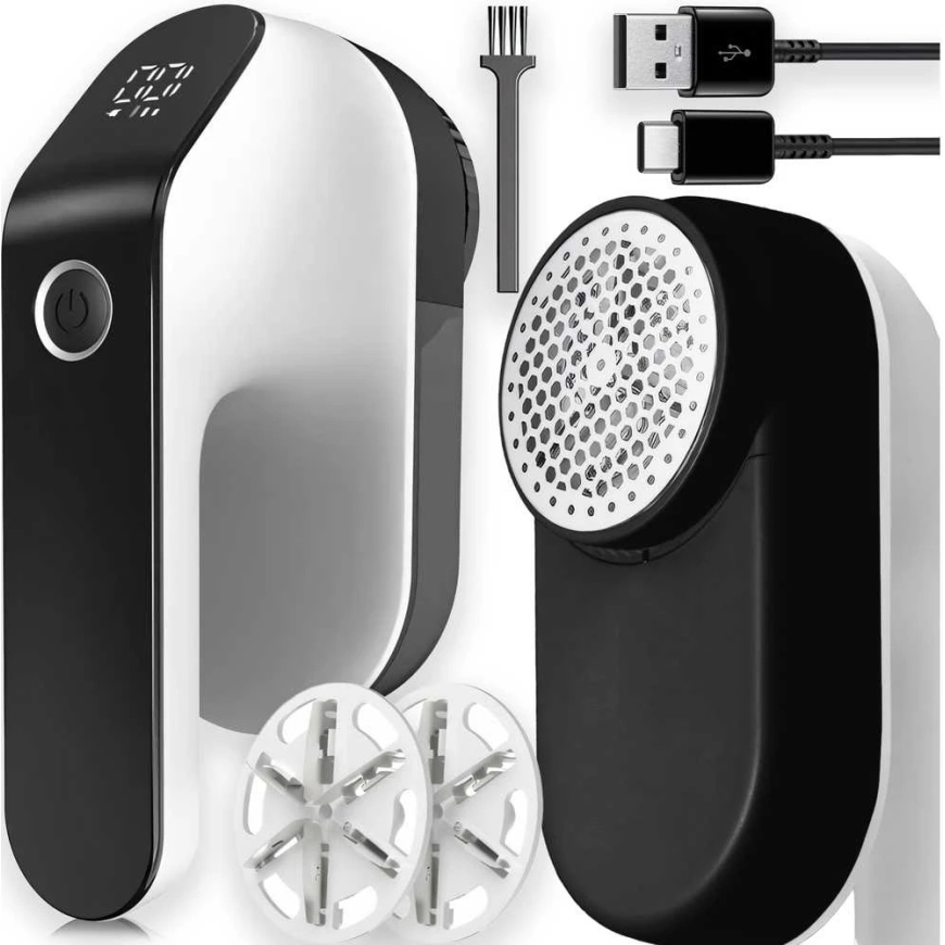 5 W Fabric Shaver with Powerful LED Screen for Clothes, Upholstery, Sweaters, USB-C - or1101 – 2