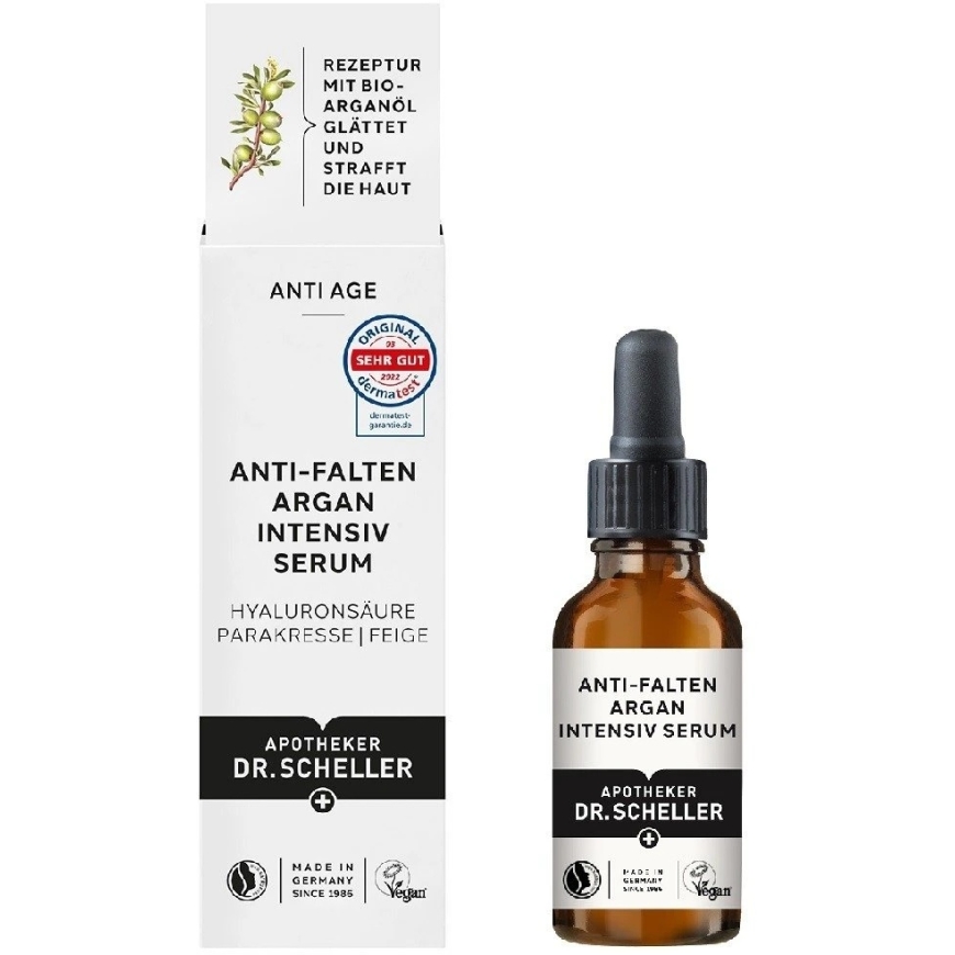 Dr. Scheller Protecting Argan Vegan Anti-Wrinkle Morning & Evening Serum Face, 30 ml