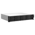 QNAP TS-1264U-RP NAS Rack (2U) Intel® Celeron® 8 GB DDR4 0 TB QNAP QTS Alumīnijs, Melns QNAP TS-1264U-RP NAS Rack (2U) Intel® Celeron® 8 GB DDR4 0 TB QNAP QTS Alumīnijs, Melns