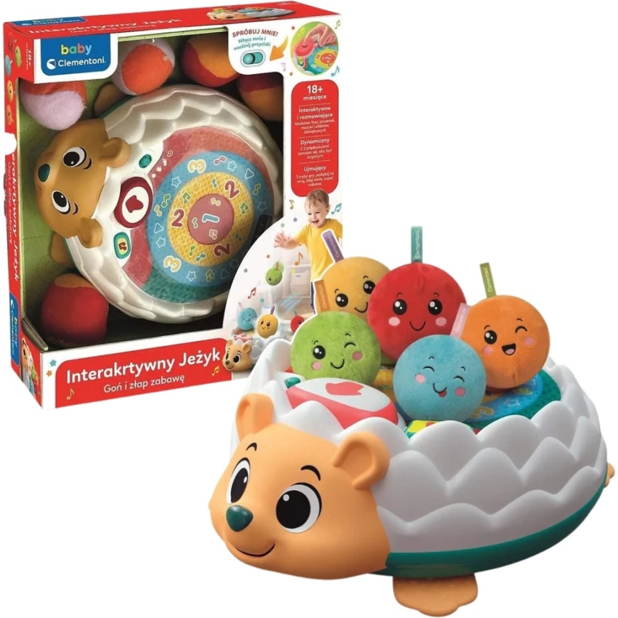 Interactive educational toy hedgehog Clementoni 50462 – 2