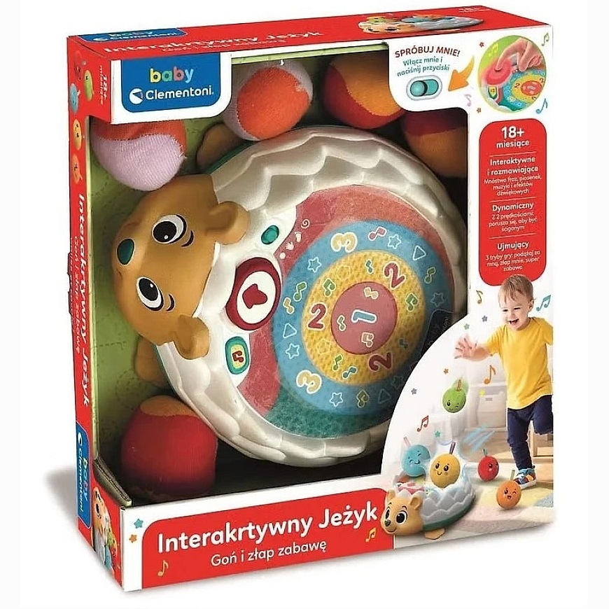 Interaktīvs izglītojošs rotaļlieta ezis Clementoni 50462 – 4