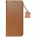 Oem SMART Pro Book nahast ümbris Samsung Galaxy A56 5G jaoks pruunis värv.