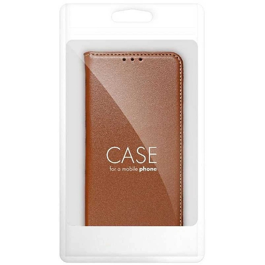 Oem SMART Pro Book nahast ümbris Samsung Galaxy A56 5G jaoks pruunis värv. – 5