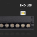 V-tac 5W LED track light, black, 3000K, adjustable V-tac 5W LED track light, black, 3000K, adjustable