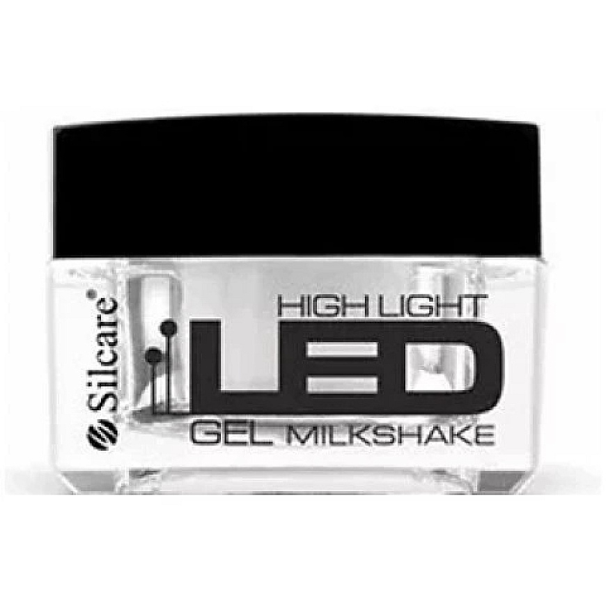 Silcare High Light LED nagų modeliavimui skirtas gelis Milkshake 30g – 2