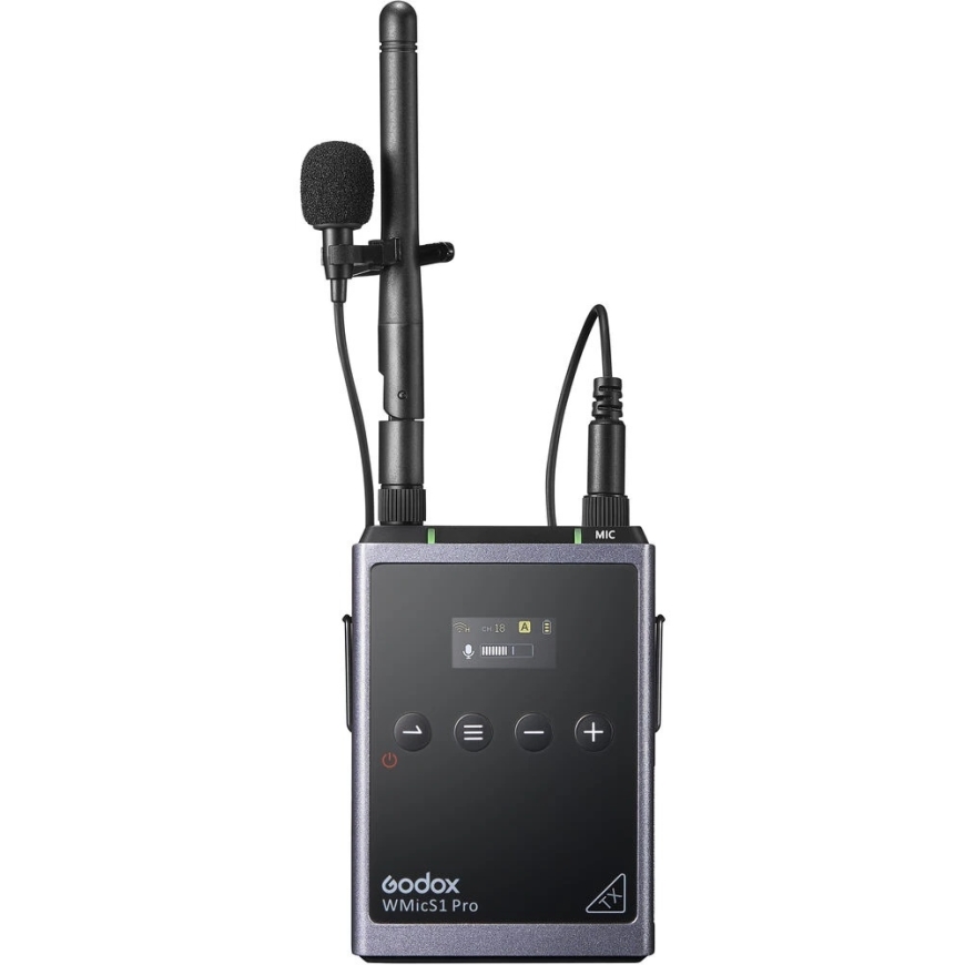 Wireless Microphone - Godox WMicS1 Pro Kit 2 96 Channel UHF System – 3