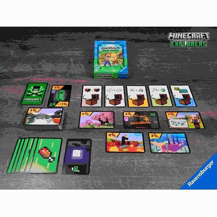 RAVENSBURGER galda spēle Minecraft Explorers, (EN), 21580