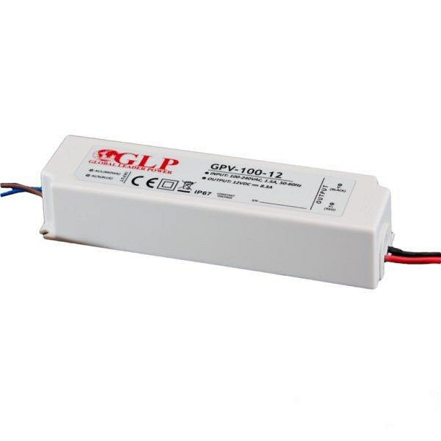 Mpl Power 100W LED Power Supply GLP 12V IP67 – 3