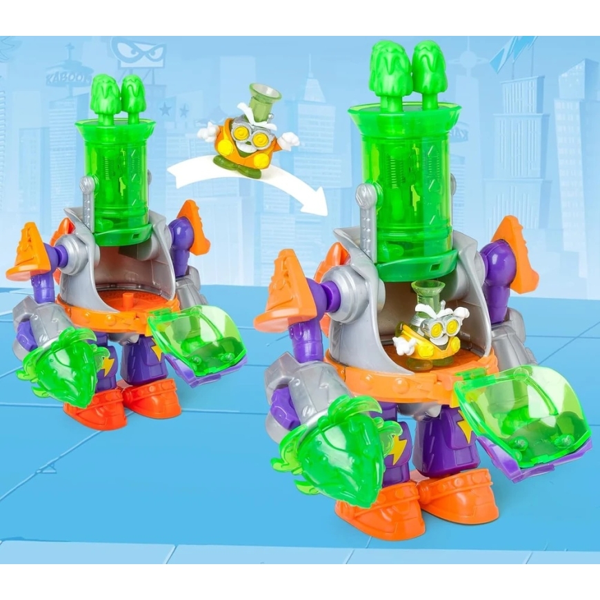 SuperZings SuperThings Ultra Striker Professor K robot + figuurid – 2