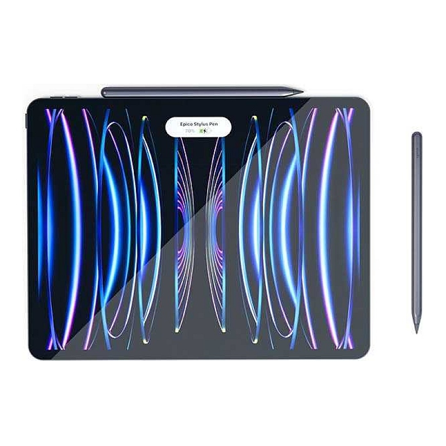 Epico Stylus Pen with Magnetic Wireless Charging - Cosmic Grey – 4
