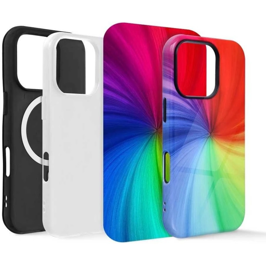 OEM double-layer sublimation case compatible with MagSafe technology, designed for SAMSUNG S25 ULTRA. – 3