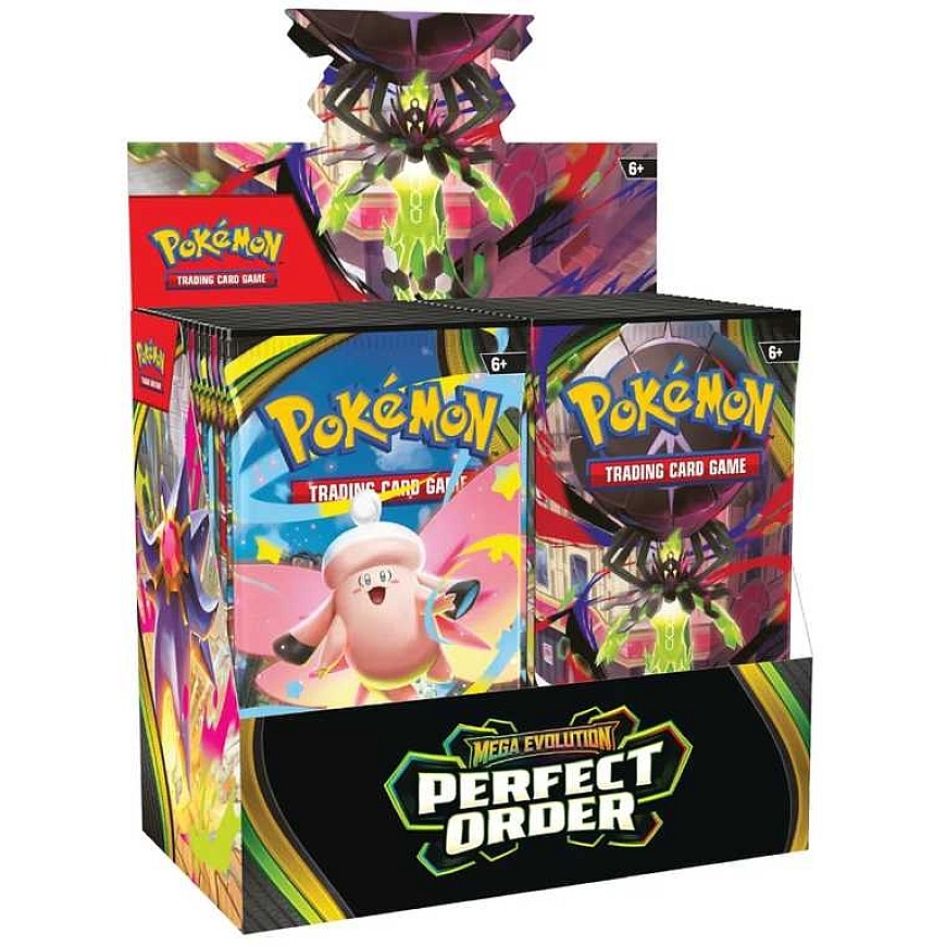 The Pokemon Company Pokemon TCG: Mega Evolution - Perfect Order Booster Ekranas (36 Pakkausta)