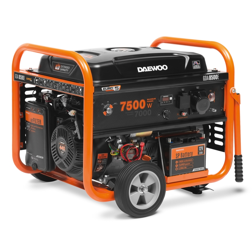 Daewoo GDA 8500E degvielas ģnerators 7000