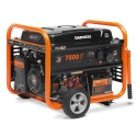 Daewoo GDA 8500E mootor-generaator 7000 W 30 l Bensiin Must, Oranž Daewoo GDA 8500E mootor-generaator 7000 W 30 l Bensiin Must, Oranž