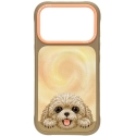 Dēkle NIMMY case BIG EYED LYING TEDDY POODLE saderīgs ar MagSafe iPhone 18 Pro Max/17 Pro Max brūnā krāsā Dēkle NIMMY case BIG EYED LYING TEDDY POODLE saderīgs ar MagSafe iPhone 18 Pro Max/17 Pro Max brūnā krāsā