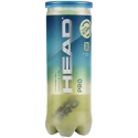 Tenisa bumbiņas Head Pro, 3 gab. Tenisa bumbiņas Head Pro, 3 gab.
