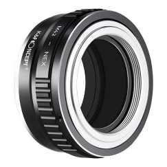 Адаптер объектива - K&F Concept M42 байонет на Sony E-mount, латунный.