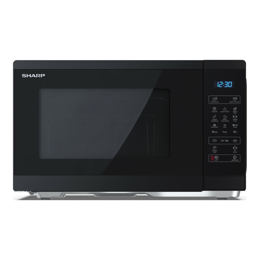 Sharp YC-MG252AE-B mikroviļņu krāsns Melns Mikroviļņu