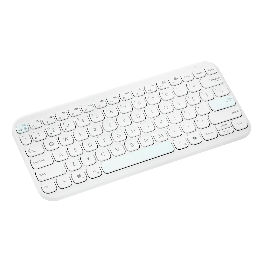 ASUS Marshmallow Keyboard KW100 näppäimistö Koti Bluetooth QWERTY Kansainvälinen (US) Beige – 2