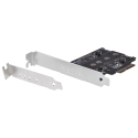 SilverStone Silverstone SST-ECM27 M.2 / SATA adapter, PCIe 4.0, 1x M-Key, 2x SATA 6G – low profile