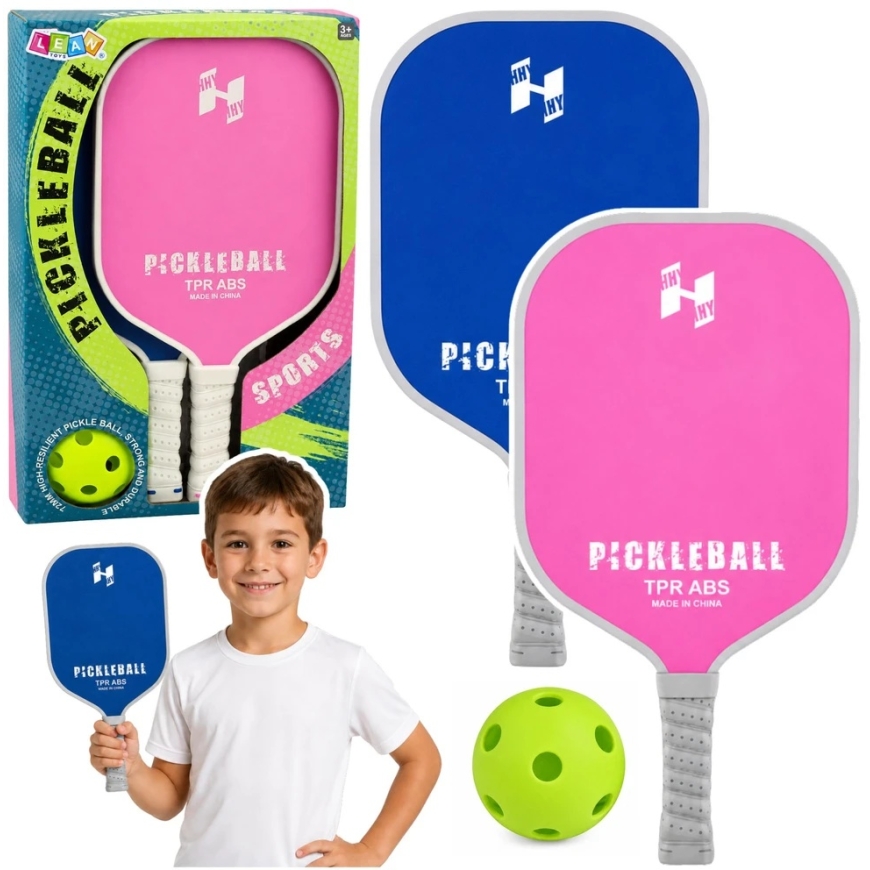 Pickleball Set Pink and Blue